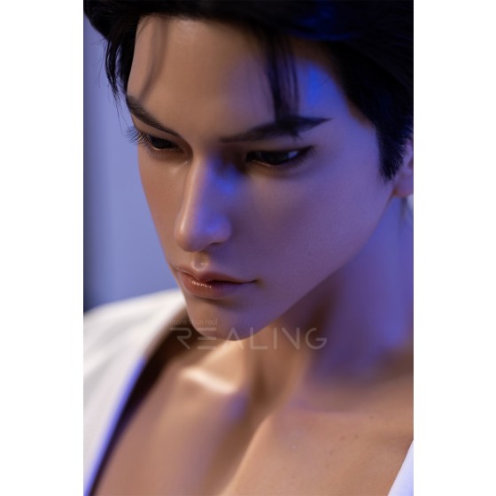 Realing doll, male silicone doll, Taekwondo boy, retractable penis.