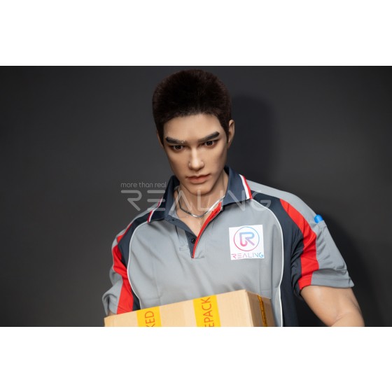 Deliveryman, Ruiling silicone doll, full silicone body, retractable penis